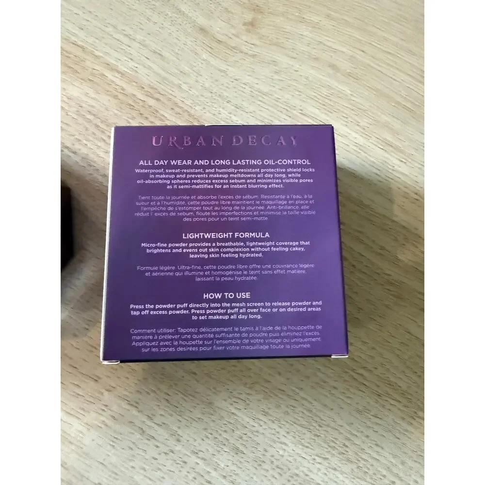 Urban Decay All Nighter Waterproof Loose Setting Powder 10g New Full Size
